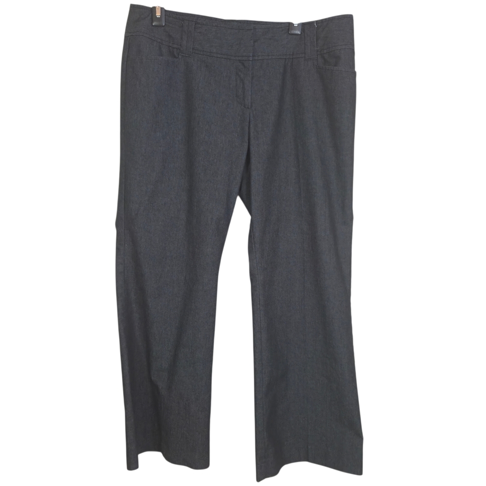Cleo Denim Look Wide Leg Pants Size L